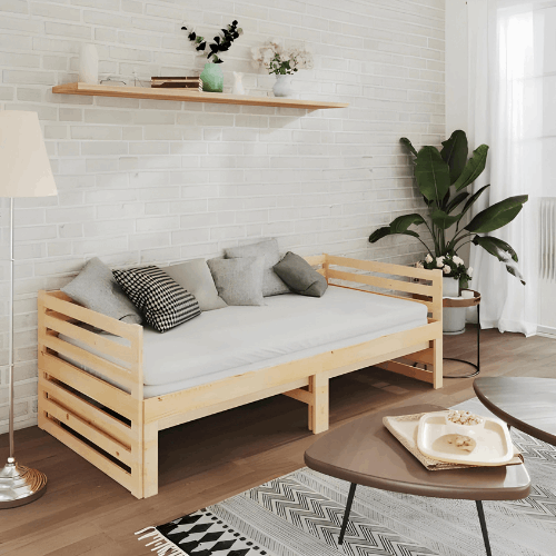 DIVAN BED WITH ARM REST - PTB002