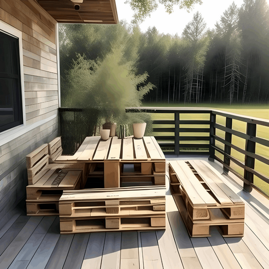 Pallet Garden Furniture - PTGF002