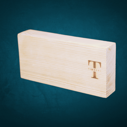 Pine Wood wooden block for Yoga Support gym Decent Pose | Yoga Wooden Block (227x115x48)  Pack of 2 Wooden Blocks