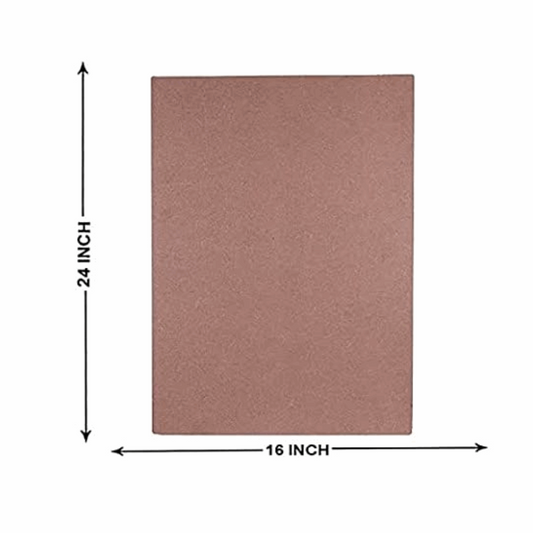 Multipurpose Drawing Board | MDF Study Board – 16”x 24” - 8mm Thick – Two Side Use – For Laptop, Keyboard, Students MDF Drawing Board