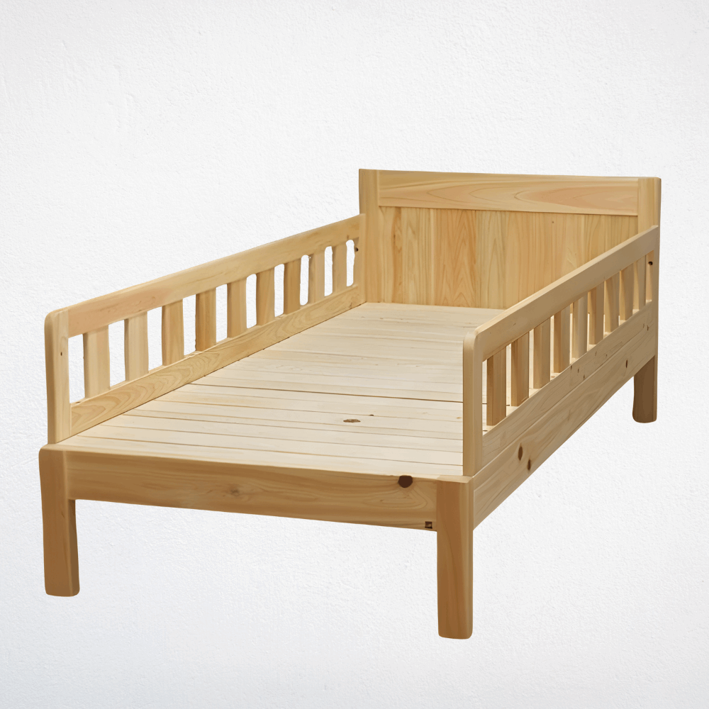 Wooden Pallets Pallet Beds For Kids QUEEN SIZE DOUBLE LAYER PALLET BED  WITHOUT HEAD REST PTB006, image size:1000x1000