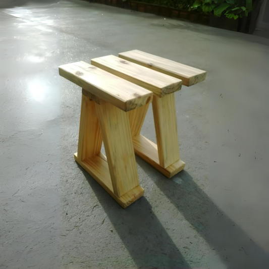 Wooden Pallet Stool