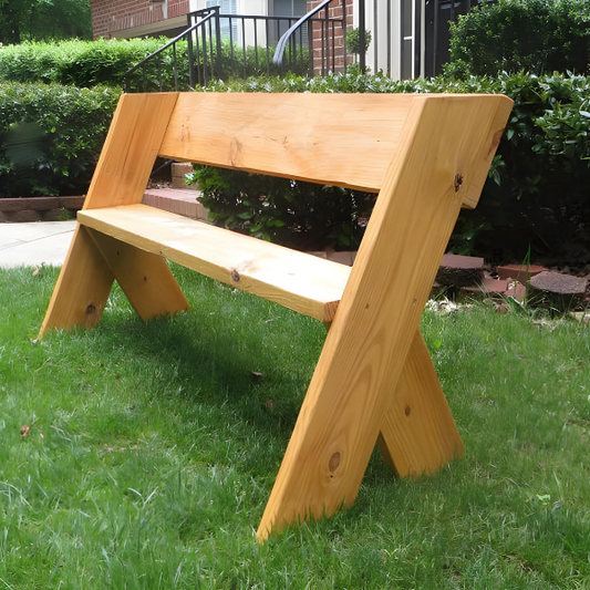 Garden Pallet Lawn Chair ( 40 X 8 X 18 in ) - PTLC005