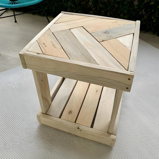Pallet Centre table for single seater sofa