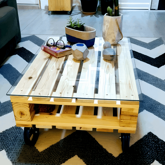 Pallet Center table with out glass - PTCT002