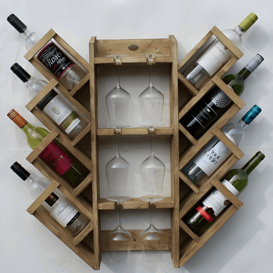 Elegant Pallet Wine Racks Pallet Wood Wine Shelves PalleTrendz