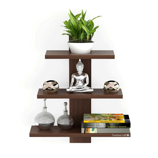 Wooden Wall Shelves for Living Room