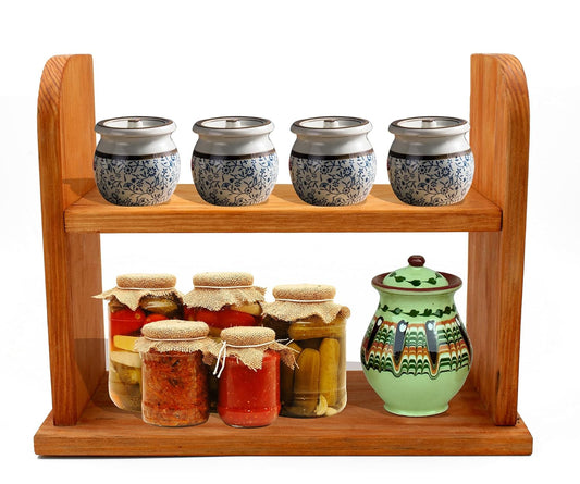 2-Tier Spice Standing Storage Organizer