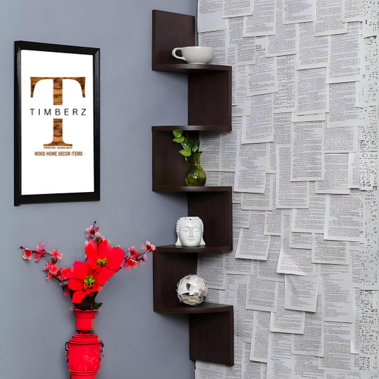 Zig Zag Home Decor Floating shelf