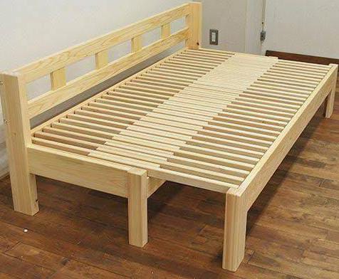 Wooden Sofa Cum Bed with Head Rest and Arm Rest (8in height)